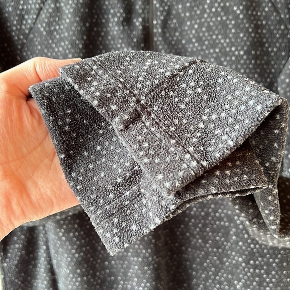 COLUMBIA Dark Grey Long Sleeve Fleece Pullover Size Large - Picture 6 of 9